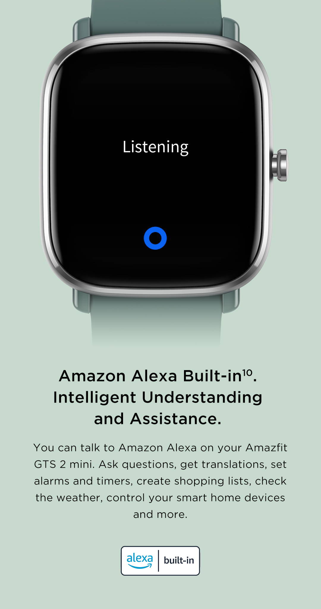 Amazfit gt 2 mini discount